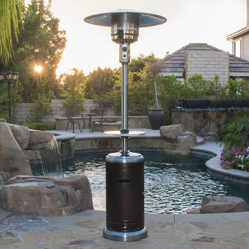 Belleze Commercial 48,000 BTU Propane Patio Heater & Reviews Wayfair